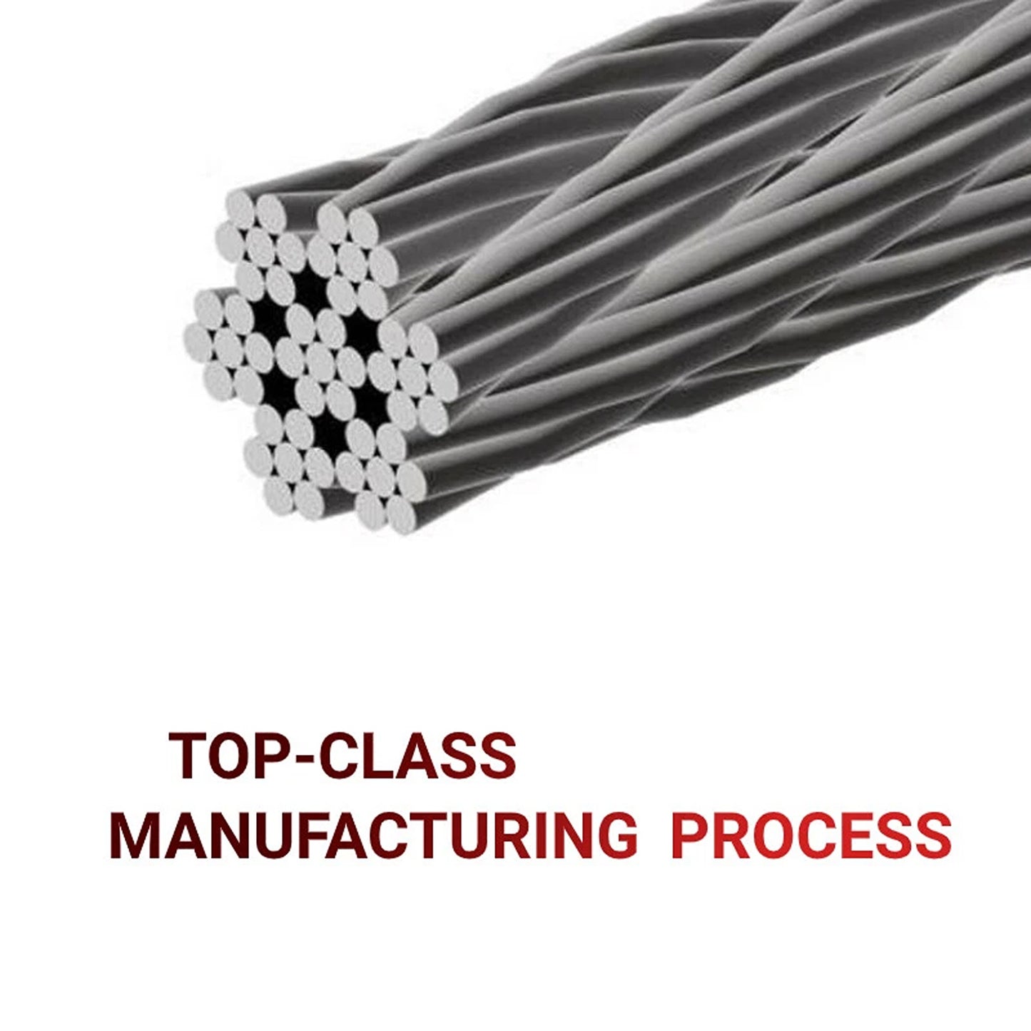 Heavy Duty G316 Stainless Steel Wire 3.2mm 7x7 for Balustrade Decking