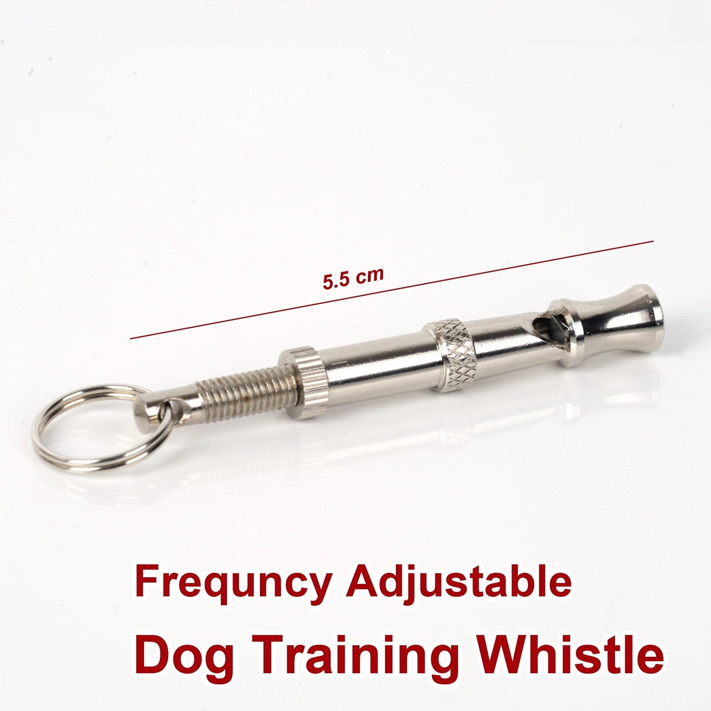 Dog Training Whistle Ultrasonic Adjustable Pitch for Obedience