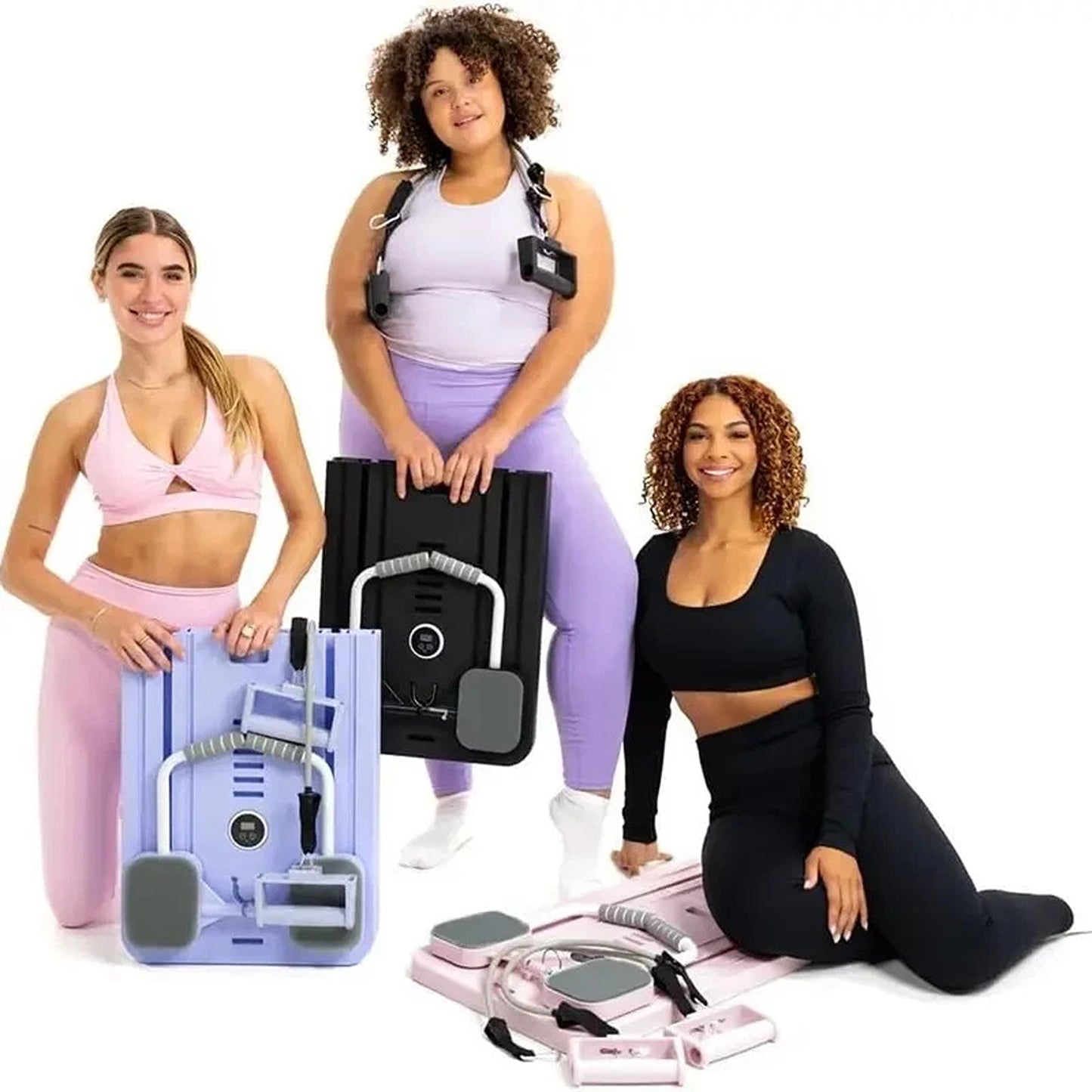 8-in-1 Multifunctional Abdominal Pilates Slide Board for Home Gym