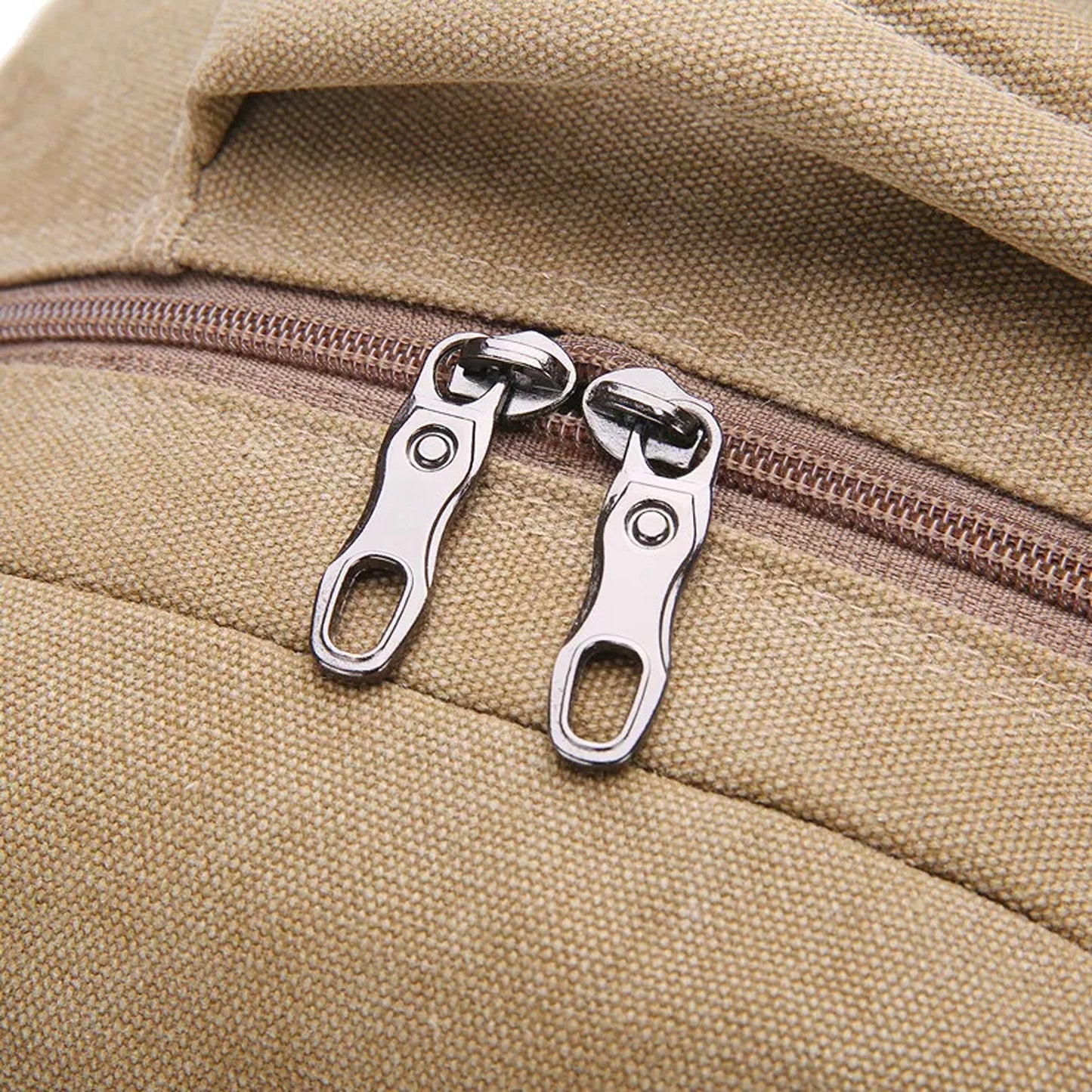 Mens Travel Backpack Vintage Canvas Bag for Laptop and School