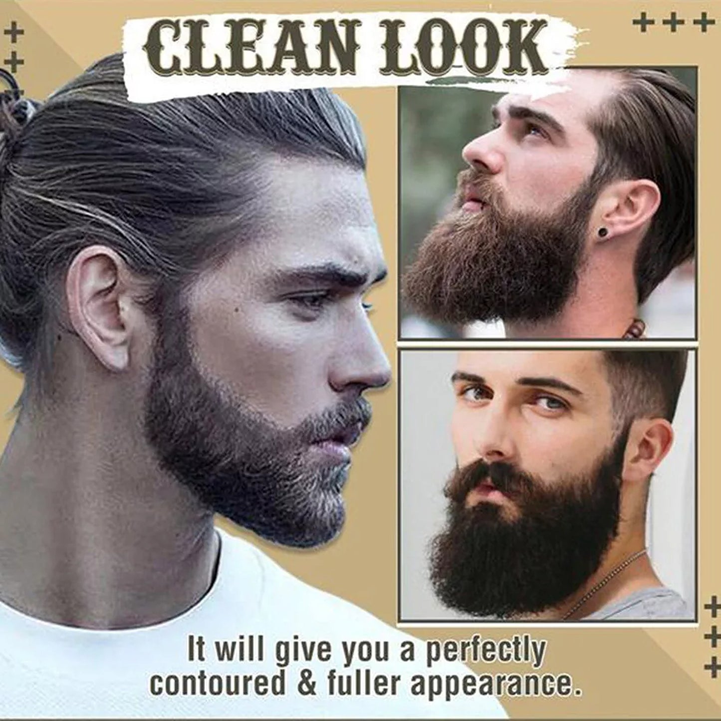 Beard and Hair Filler Pen for Thickening and Camouflage