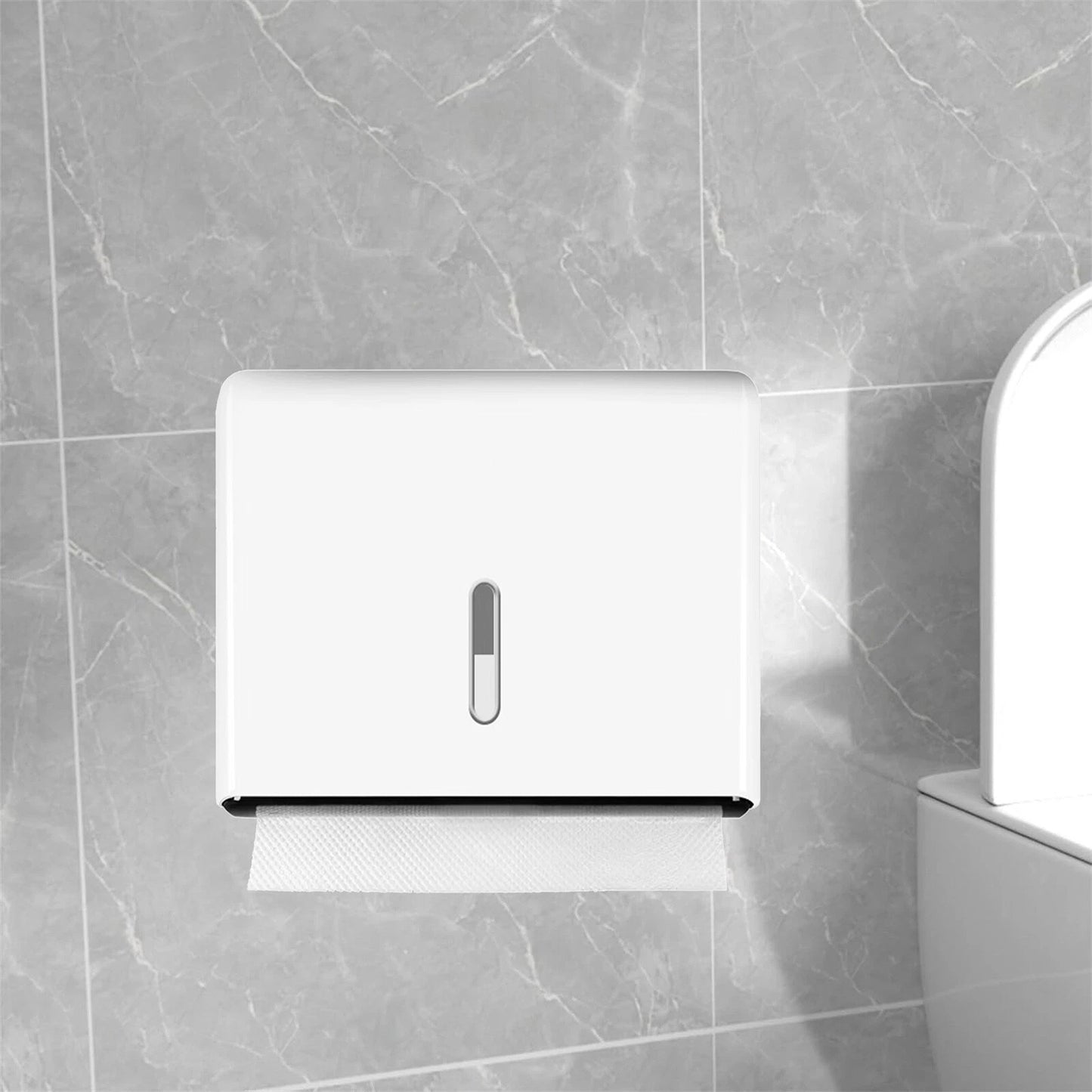 Durable Wall Mounted Paper Towel Rack for Kitchen and Bathroom