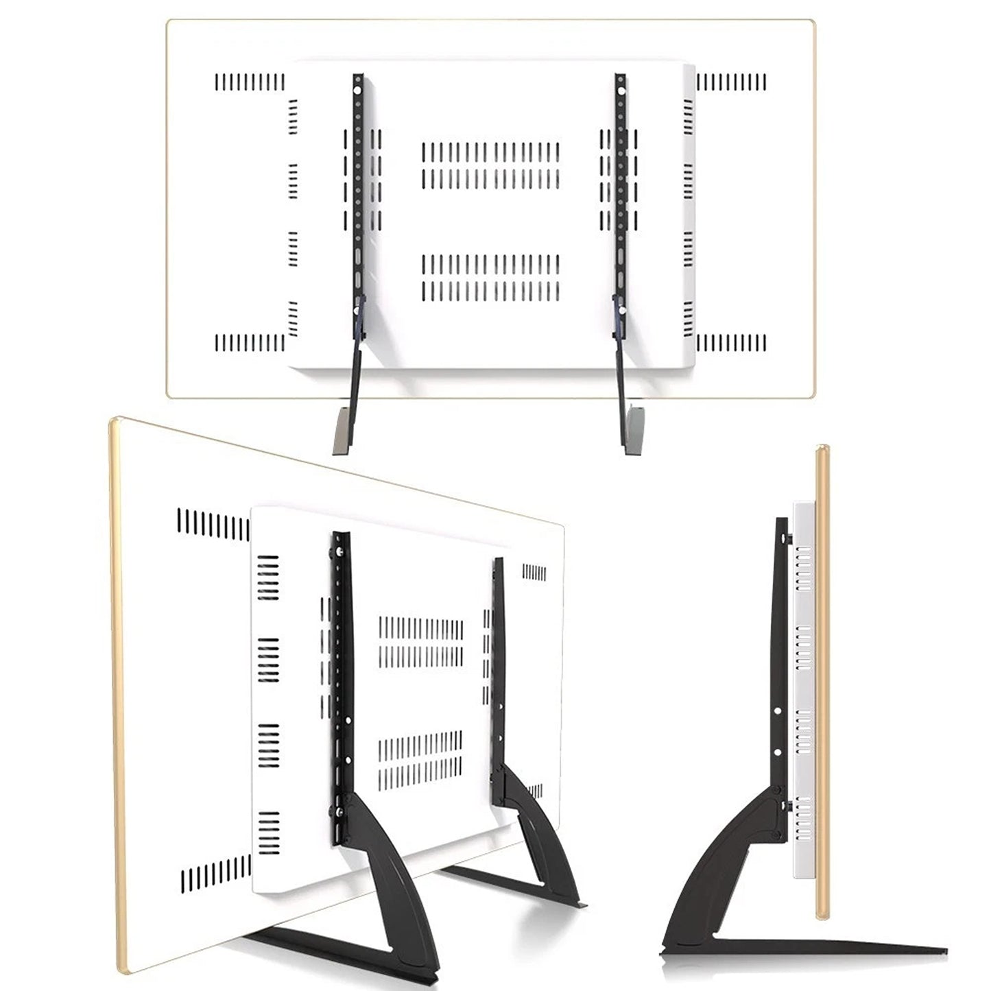 Universal Table Top TV Stand Bracket Base Pedestal Mount 32 to 70 Inch