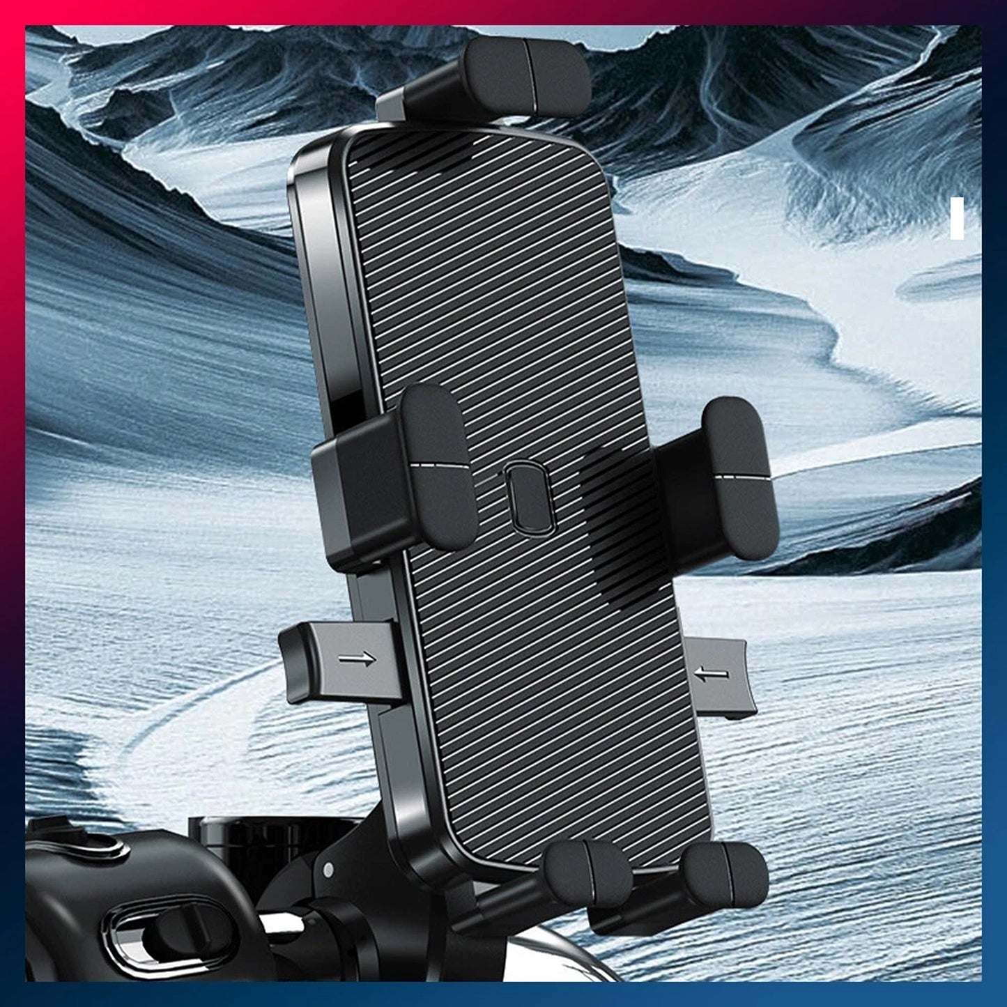 360 Degree Rotating Phone Holder Mount for Motorcycle and Bicycle