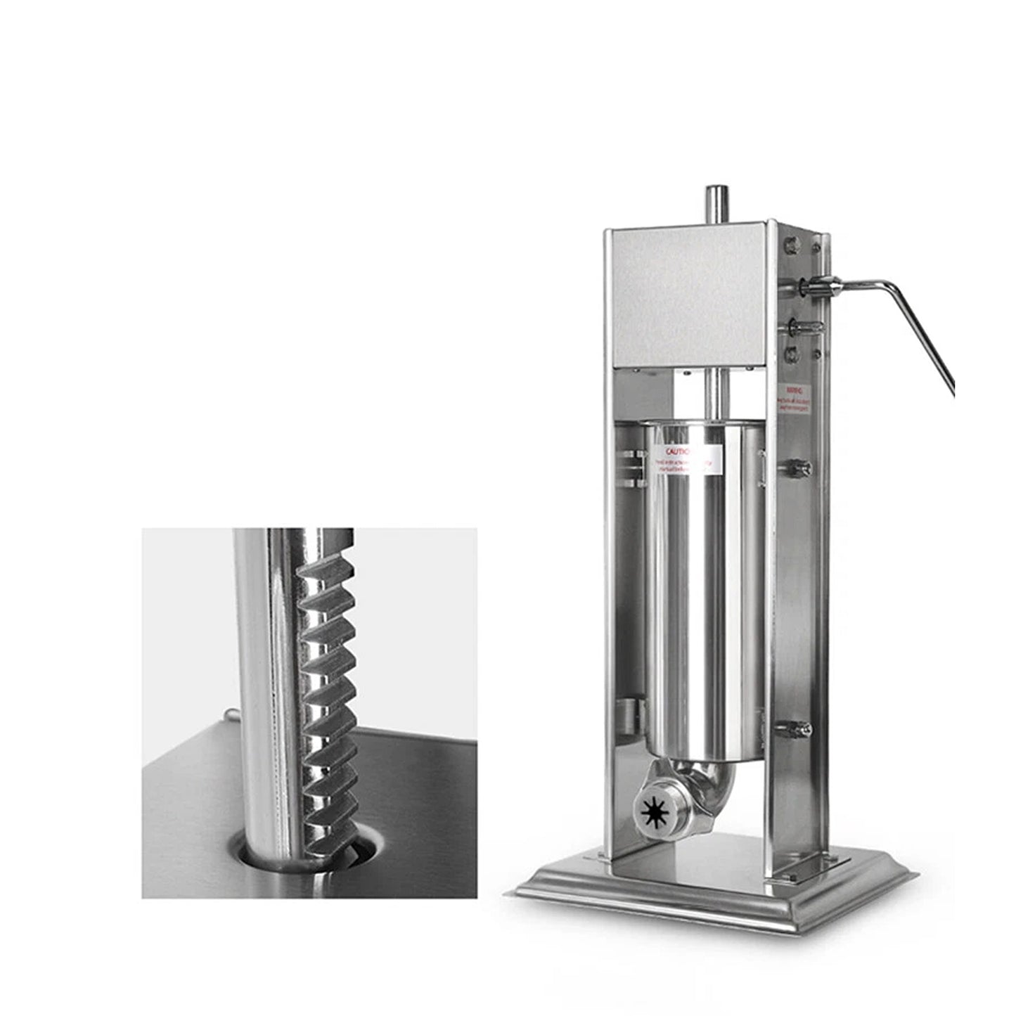 Manual Vertical Churros Maker 5L with Nozzles for Commercial Kitchens
