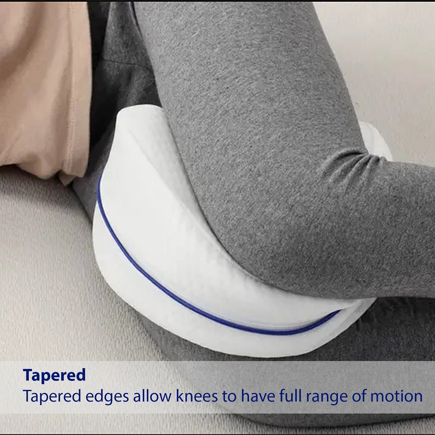 Memory Foam Orthopedic Leg Pillow for Knee and Body Alignment