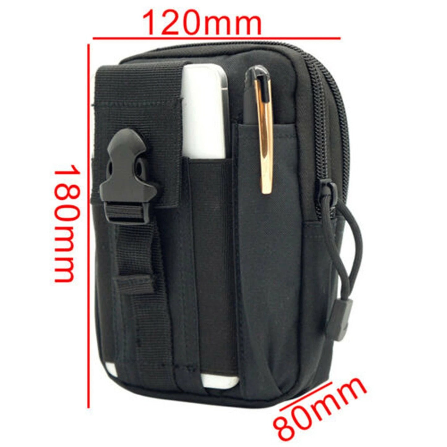 Military Tactical Waist Pack Molle Utility Pouch