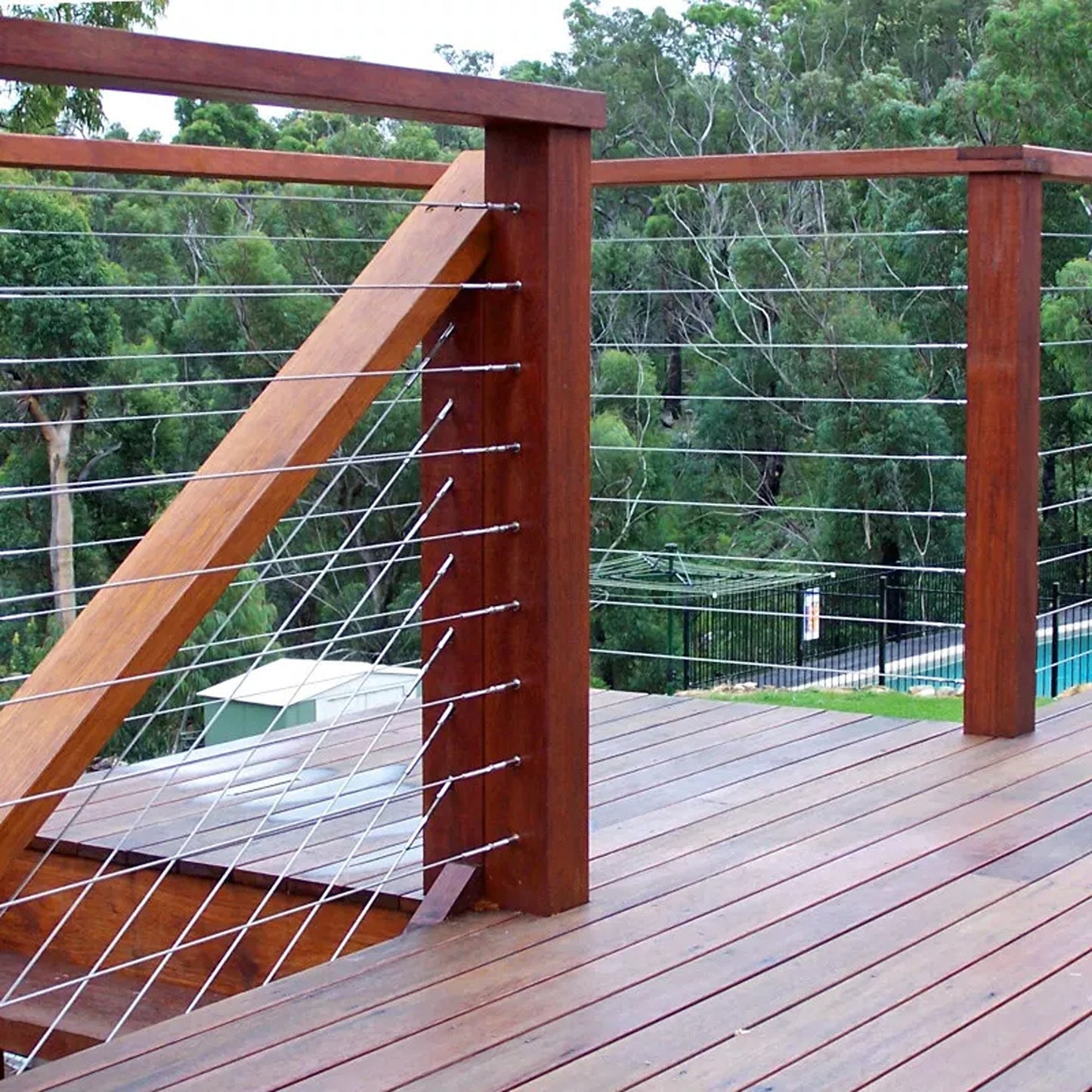 Heavy Duty G316 Stainless Steel Wire 3.2mm 7x7 for Balustrade Decking