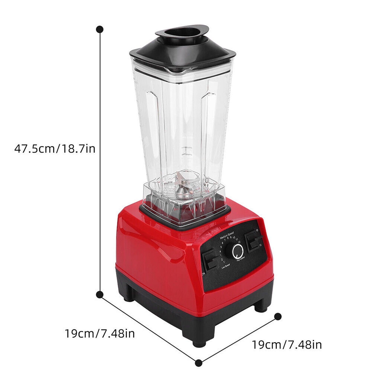 2L Commercial Smoothie Blender Mixer Juicer