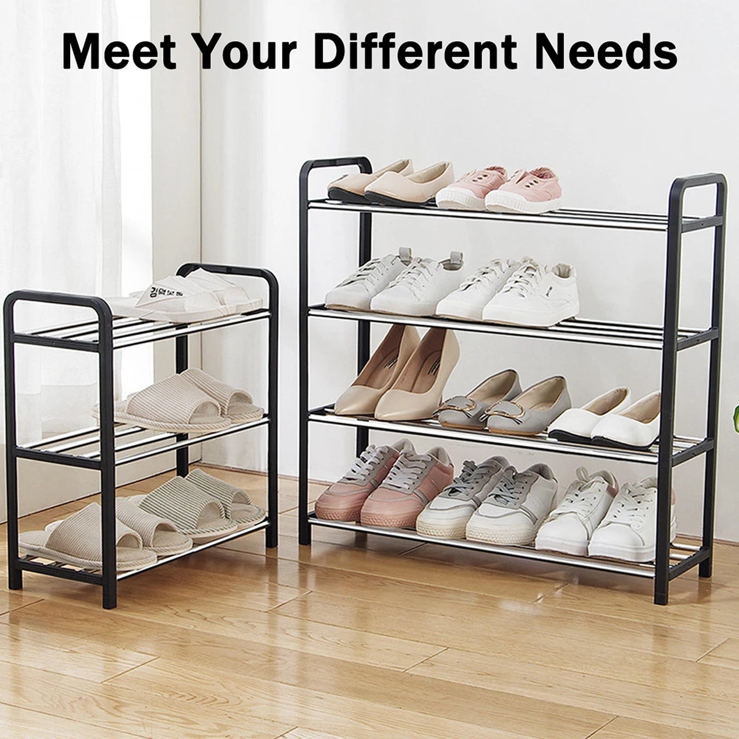5 Tier Shoe Storage Organizer Rack Shelf Stand Space Saving