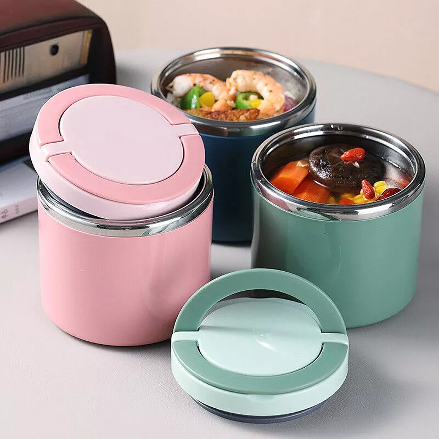 Thermal Food Container Bento Box for Meal Prep and Storage