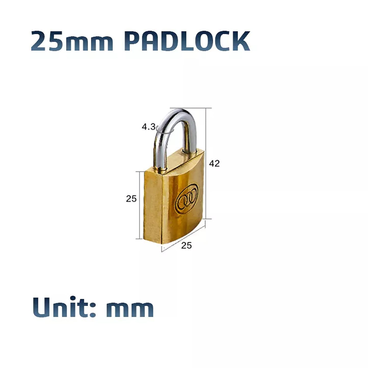 Heavy Duty Brass Padlocks Keyed Alike Value Pack Same Key All Locks