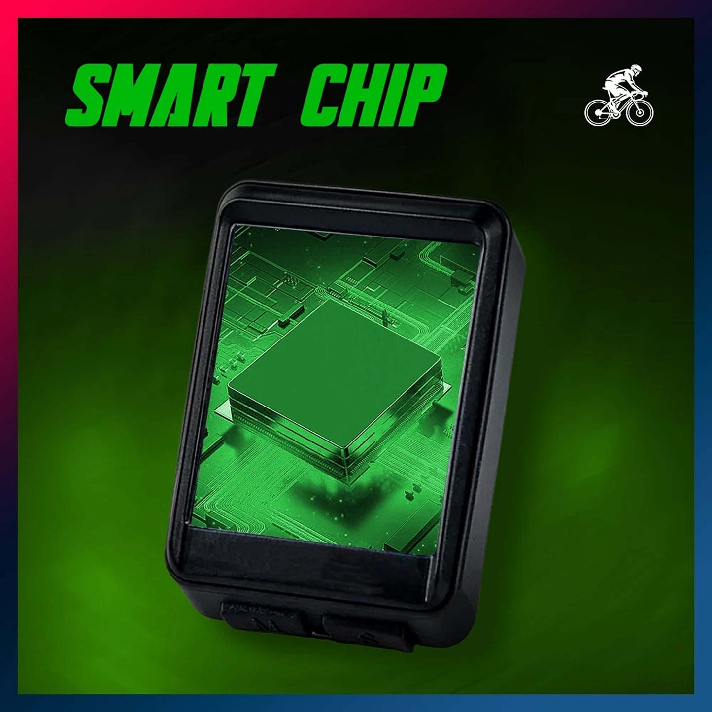 LCD Bike Computer with Speed and Distance Tracker