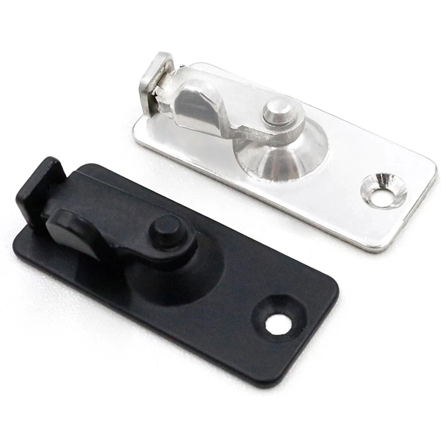 90 Degree Stainless Steel Sliding Door Lock with Latch
