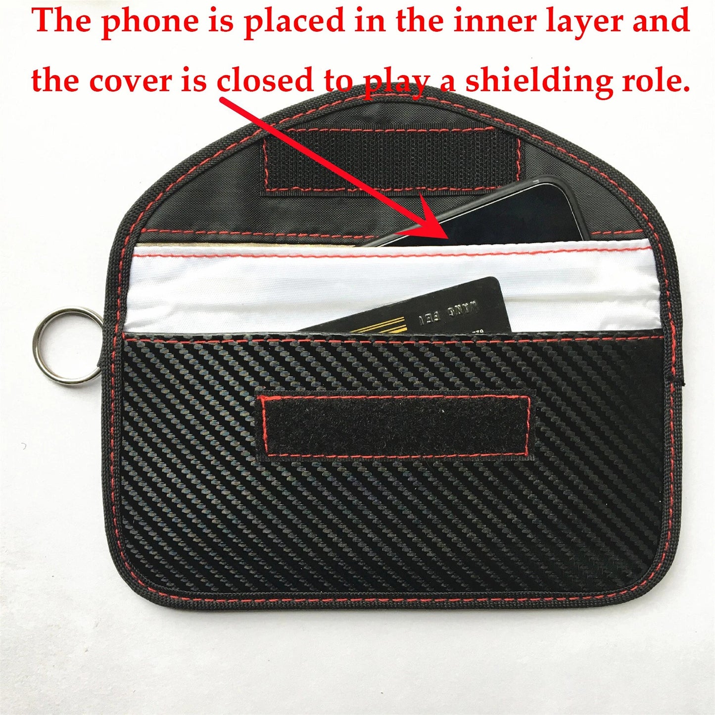 RFID Signal Blocking Faraday Pouch for Phones and Wallets