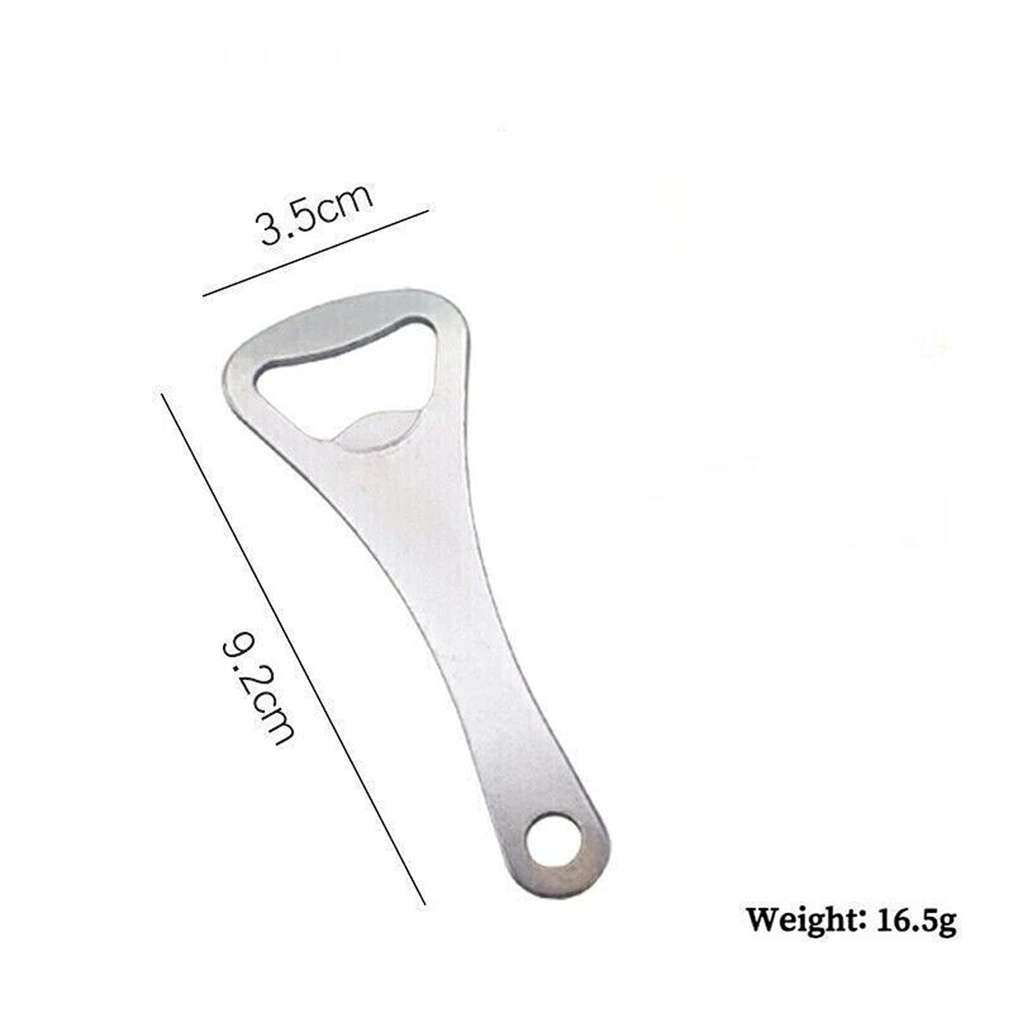 Stainless Steel Beer Speed Bottle Opener Flat Bar 4x