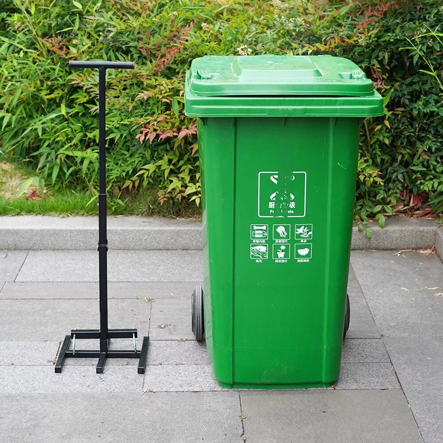 Heavy Duty Steel Wheelie Bin Compactor for Waste and Recycling