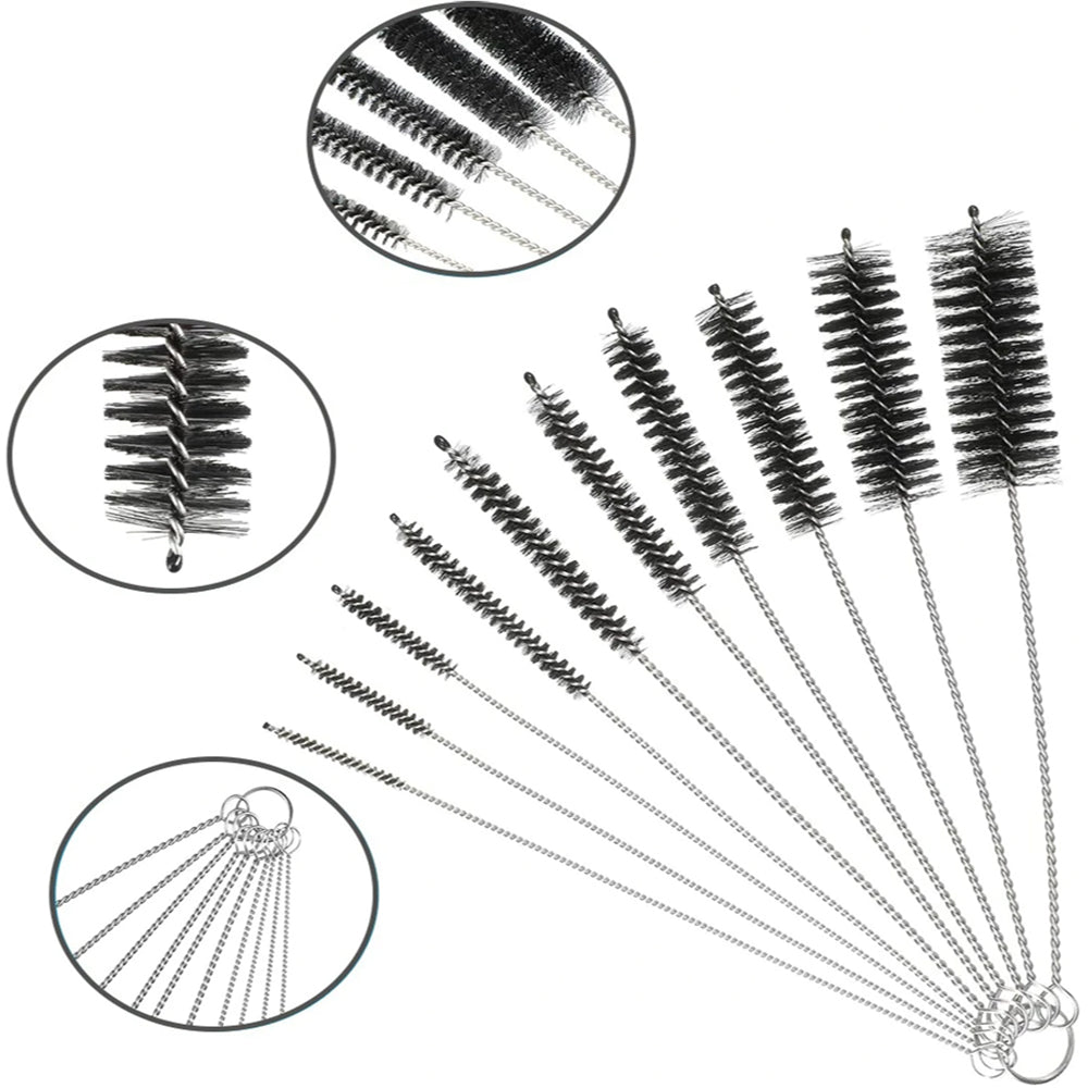 2 Set Nylon Straw Brush Cleaner