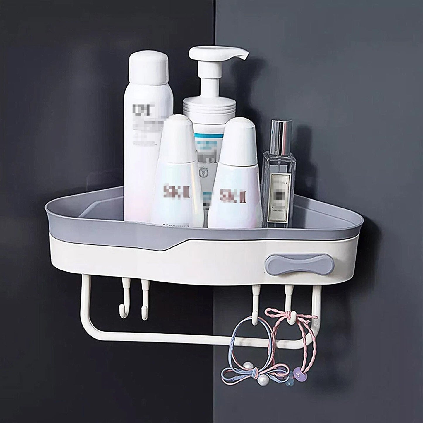 Bathroom Corner Caddy Shelf for Shampoo and Soap