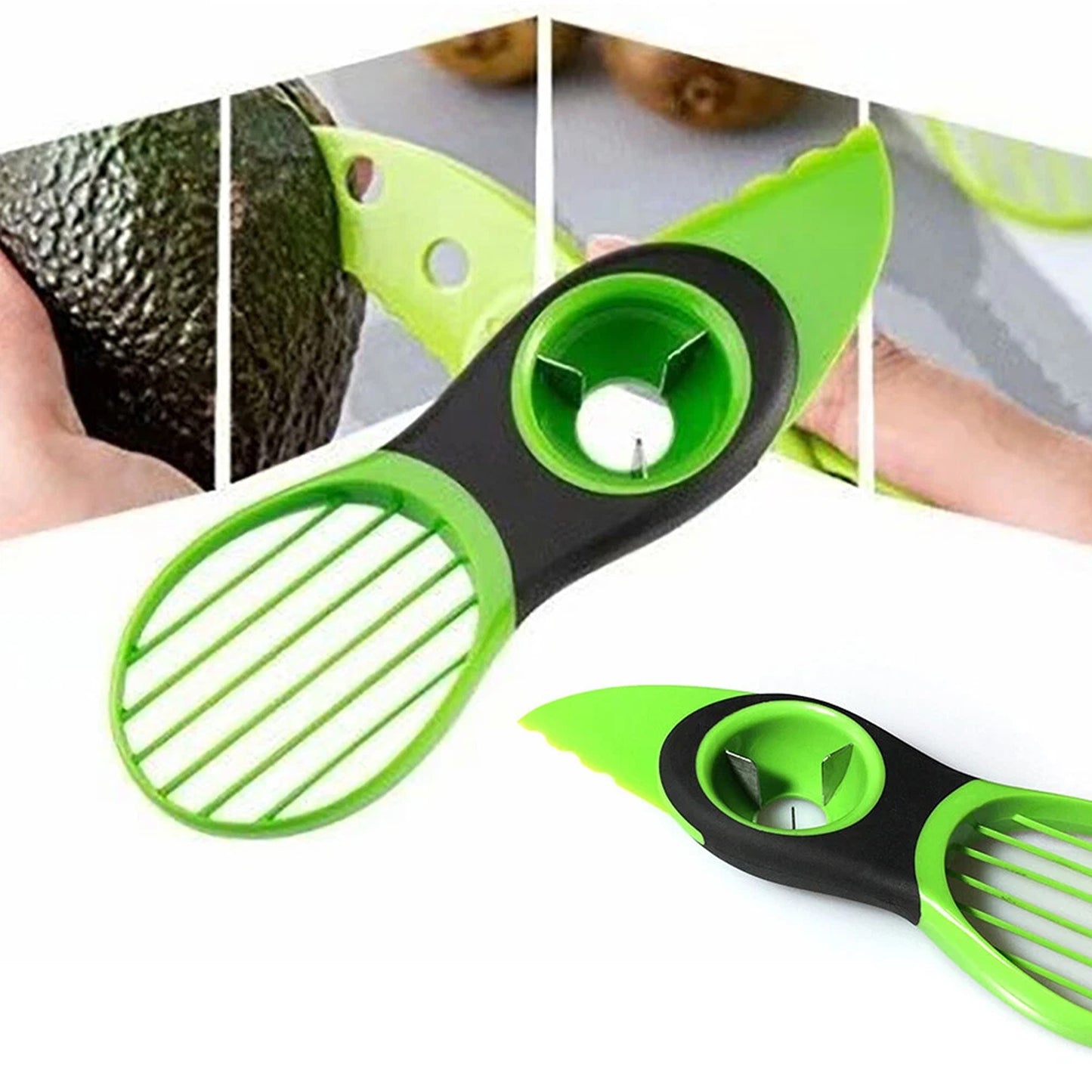 3 in 1 Avocado Slicer Knife Peeler Cutter Tool
