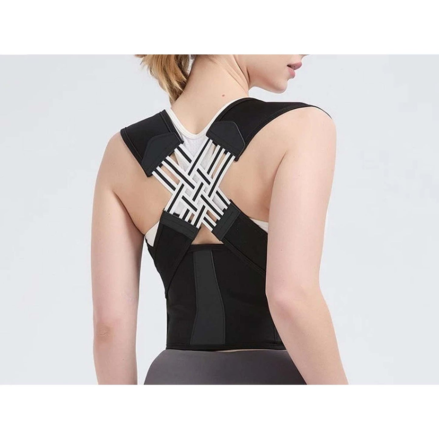 Adjustable Posture Corrector with Lumbar Support