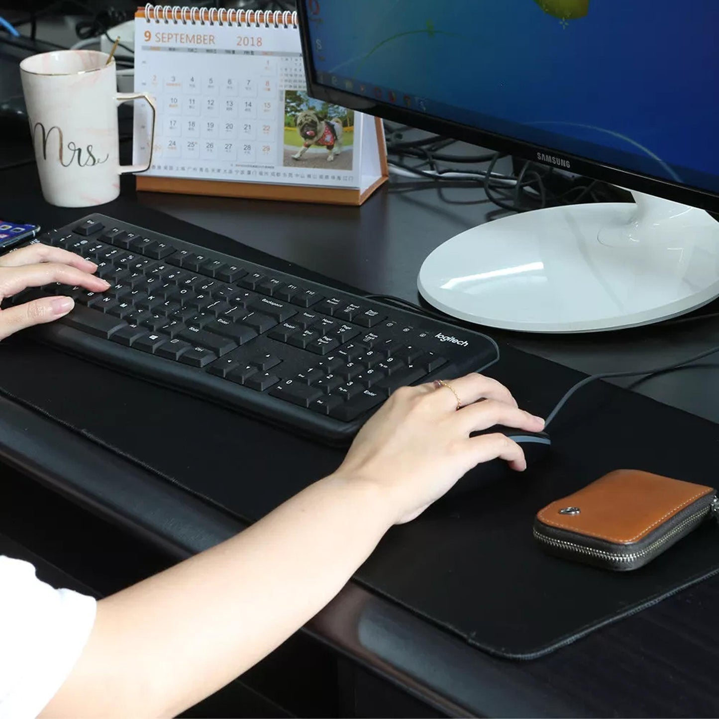 Large Gaming Mouse Pad Desk Mat Extended Anti Slip Rubber Mousepad