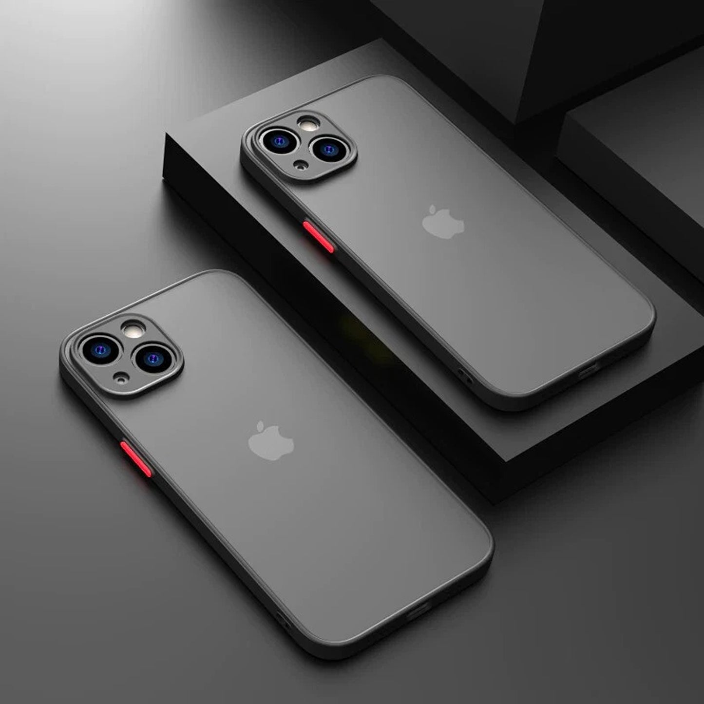 Black Shockproof Protective Case for iPhone 15 14 13 12 11