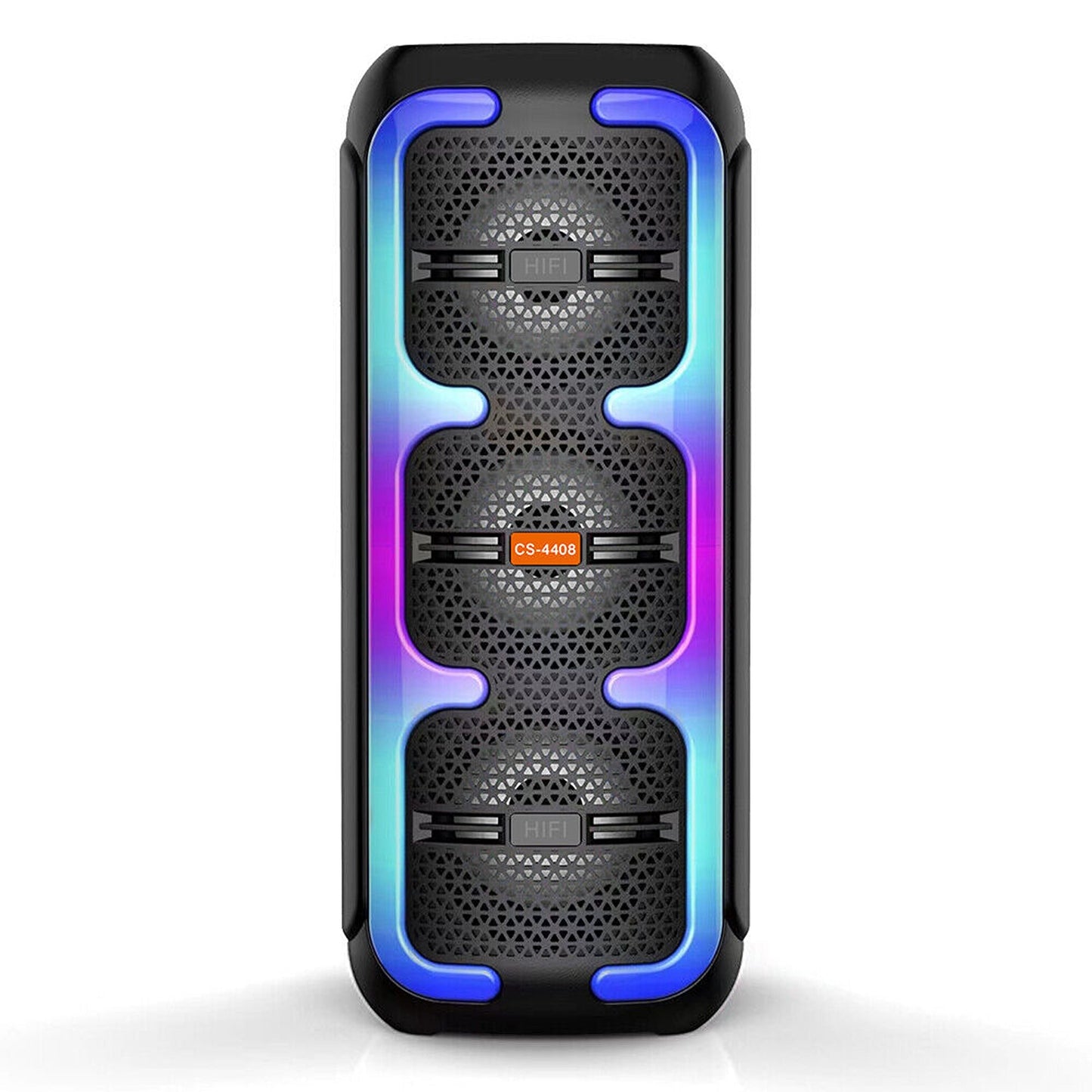 Party Bass RGB LED Karaoke Speaker