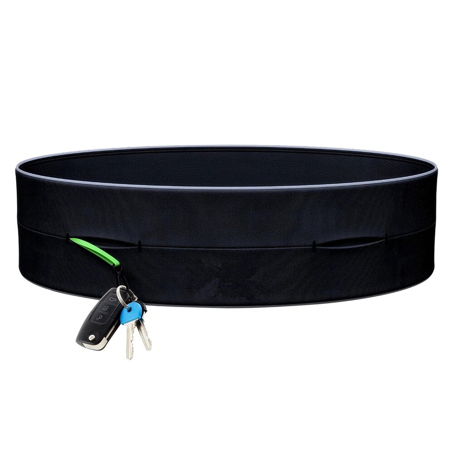 Expandable Running Waist Belt for Travel Fitness and Hiking