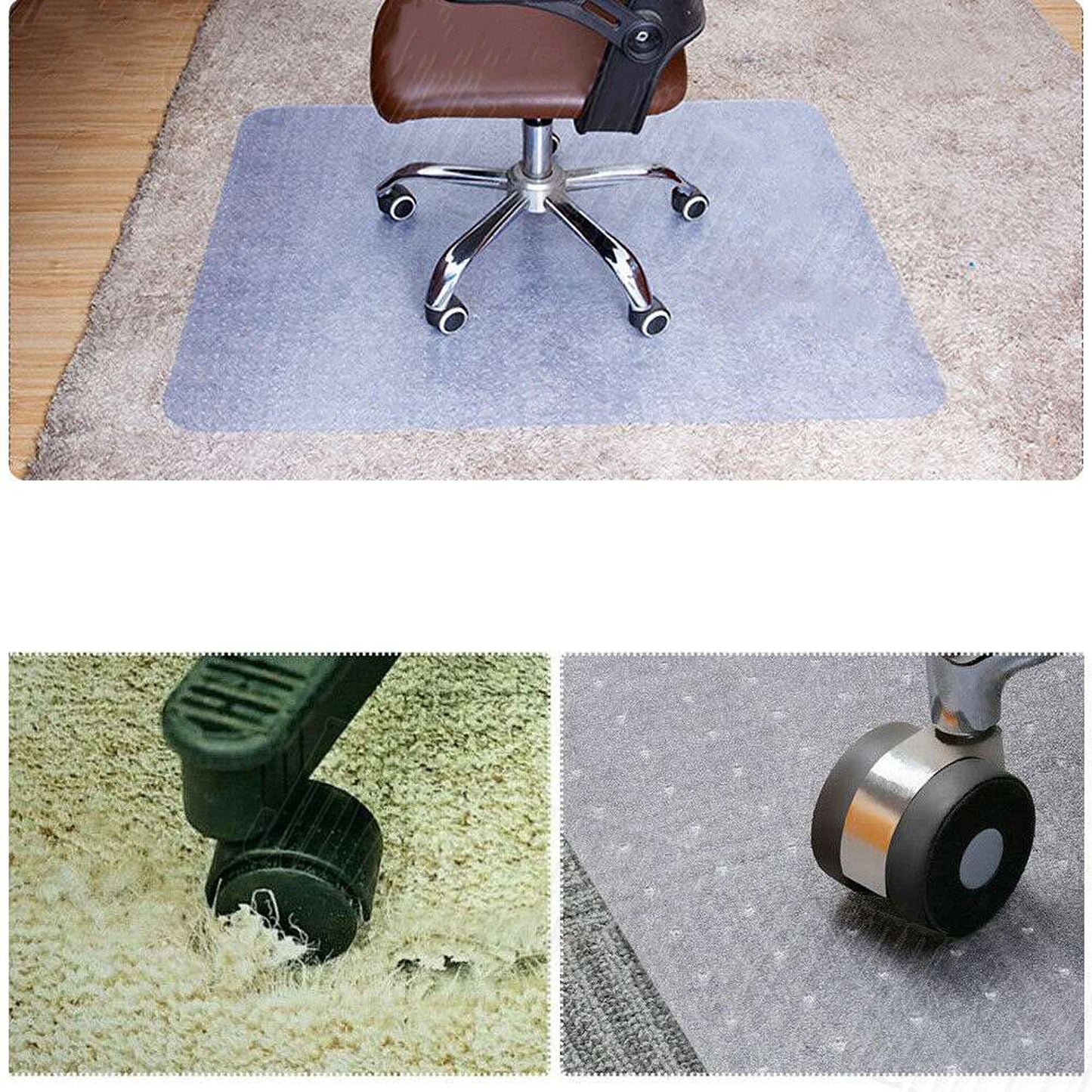 Home Office Room Chair Mat Carpet Floor Protector Mat