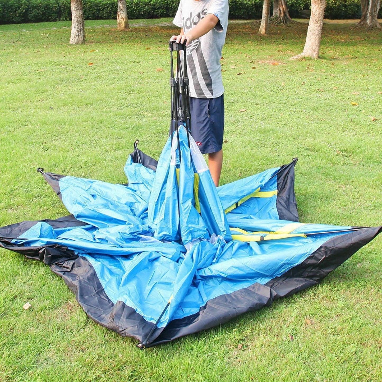 6 Person Pop Up Camping Tent Quick Set Up Outdoor Shelter