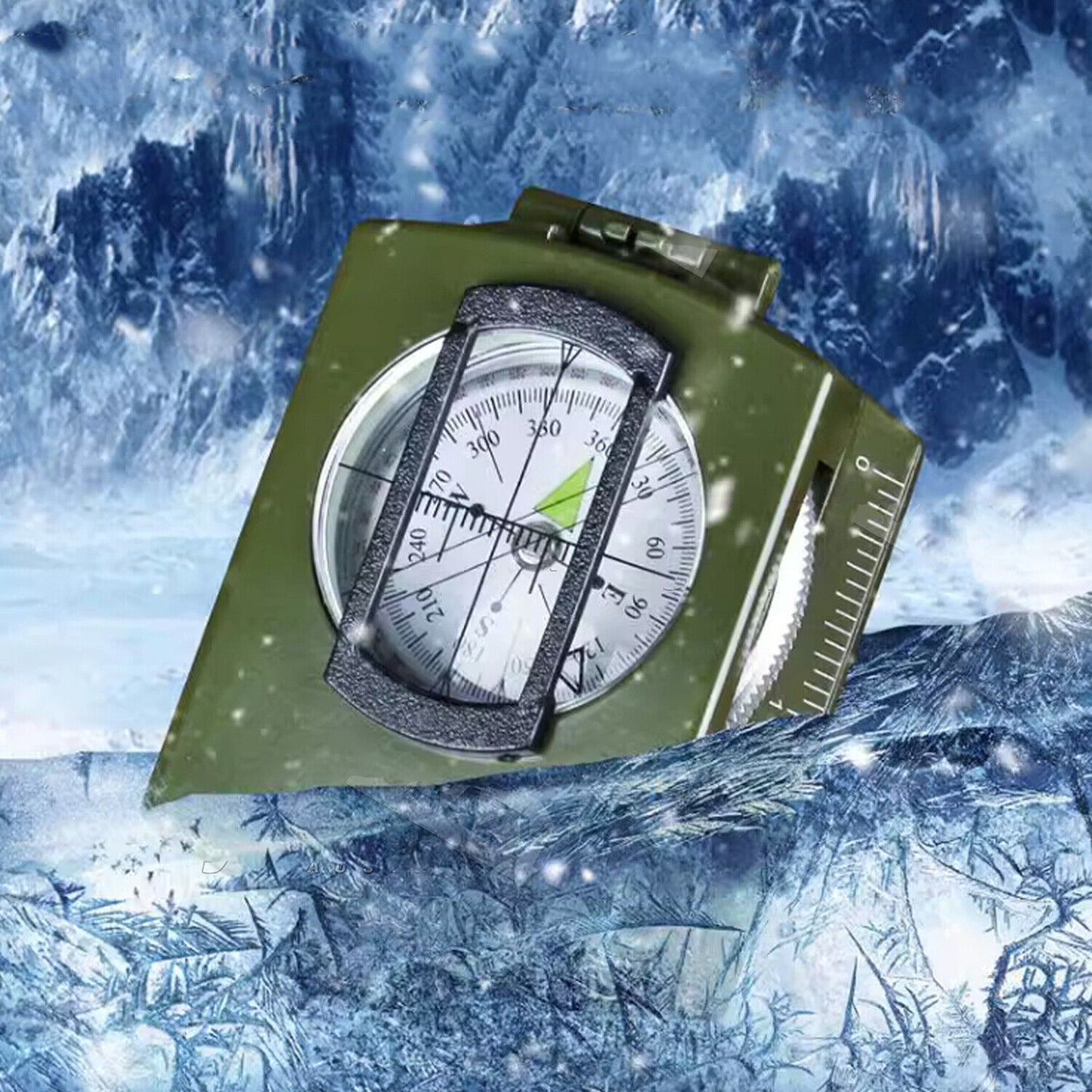 Outdoor Military Metal Sighting Compass Gear Survival