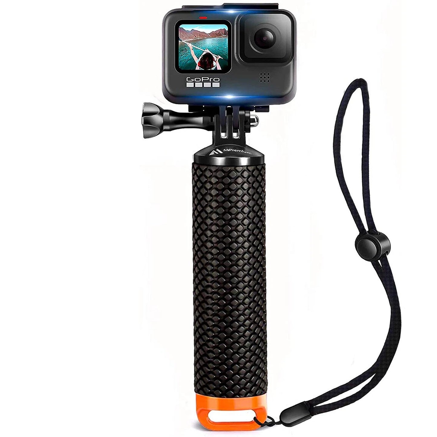Floating Hand Grip for GoPro Hero and DJI OSMO Action Cameras