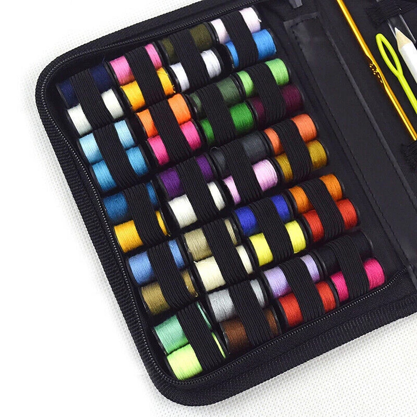 128 Piece Portable Sewing Kit for Home Travel and Emergency Use