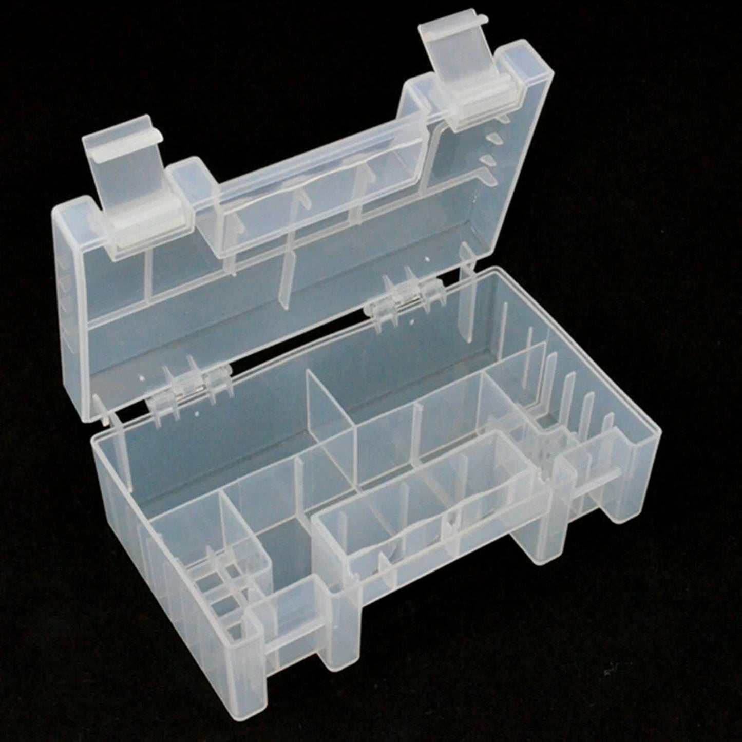 Hard Plastic Battery Storage Case for AA and AAA Batteries