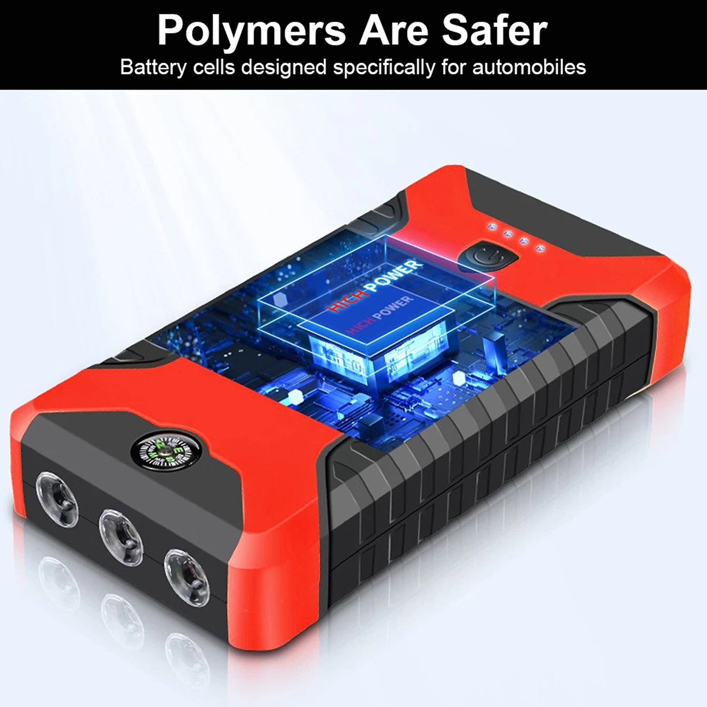 Portable Car Jump Starter 12V Battery Booster Power Bank