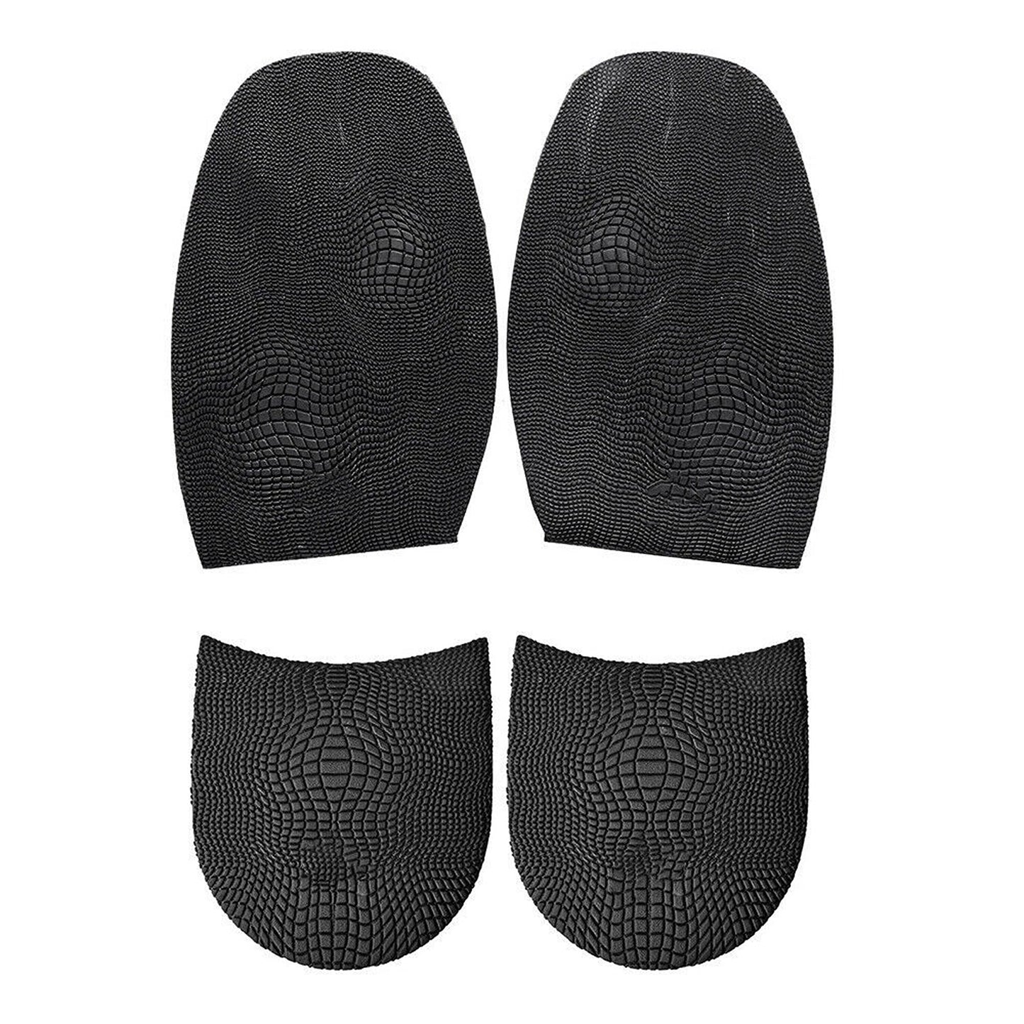 Black Non Slip Rubber Shoe Heel and Sole Protectors