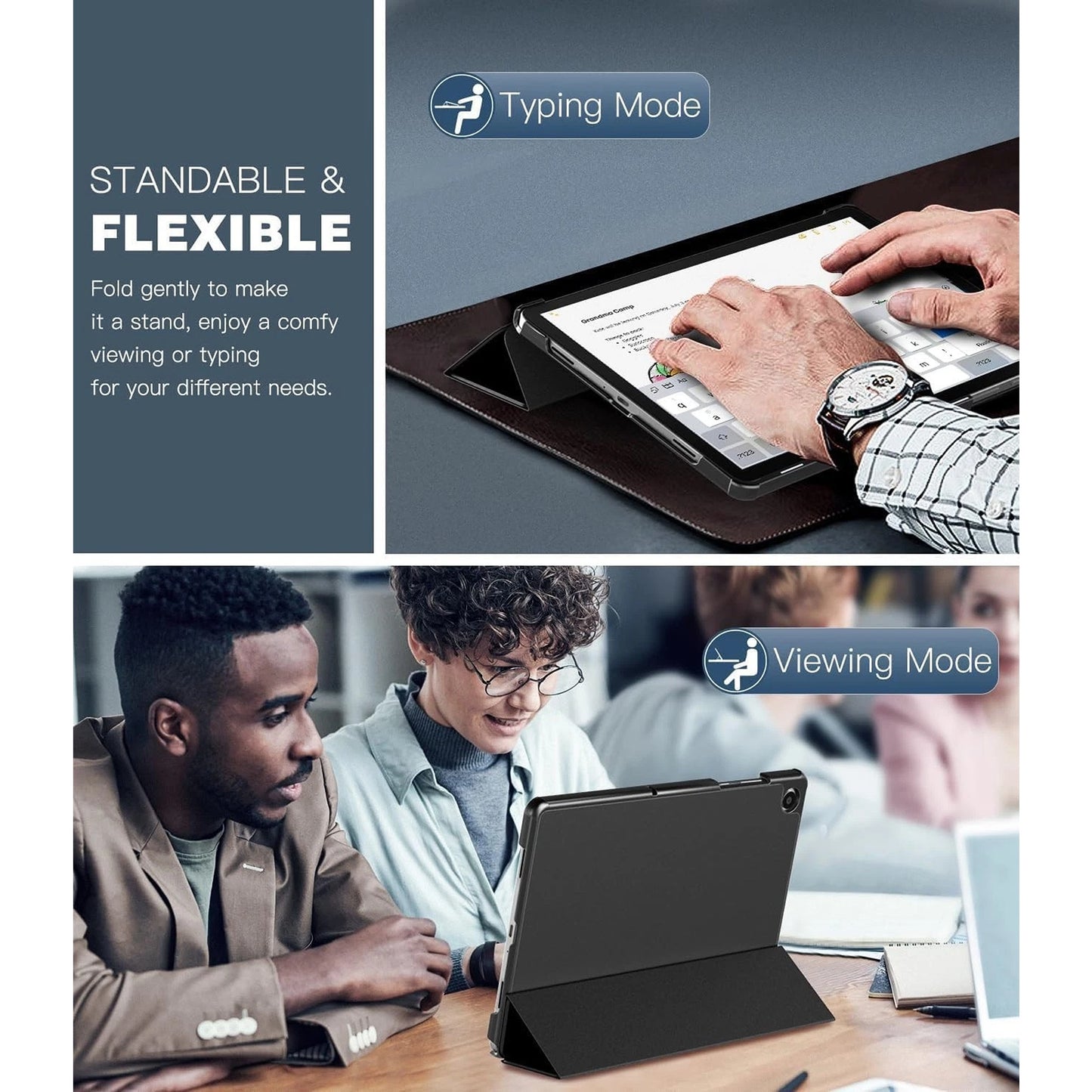 Lavender For Samsung Galaxy Tab Case Cover Protector A11 A11+ A9 A9+ Plus A8 Lite Holder