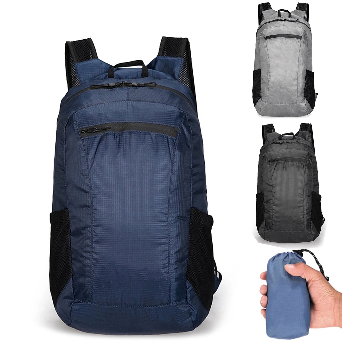 Portable Foldable 20L Waterproof Backpack Lightweight for Travel Outdoors