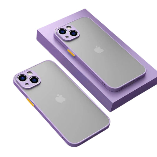 Purple Shockproof Protective Case for iPhone 15 14 13 12 11