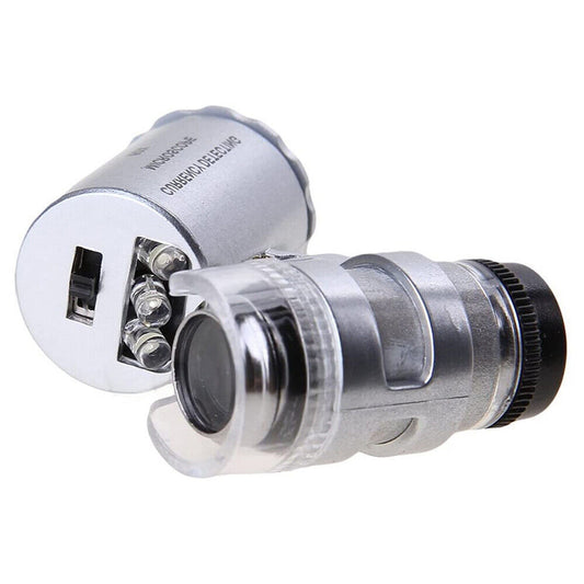 LED Light Jewelry Magnifying Loupe Pocket Loop