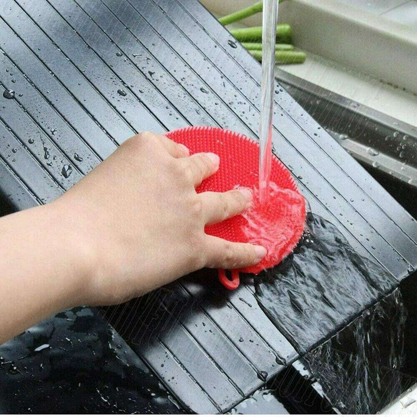 Kitchen Defrosting Tray Metal Plate Frozen Meat Food