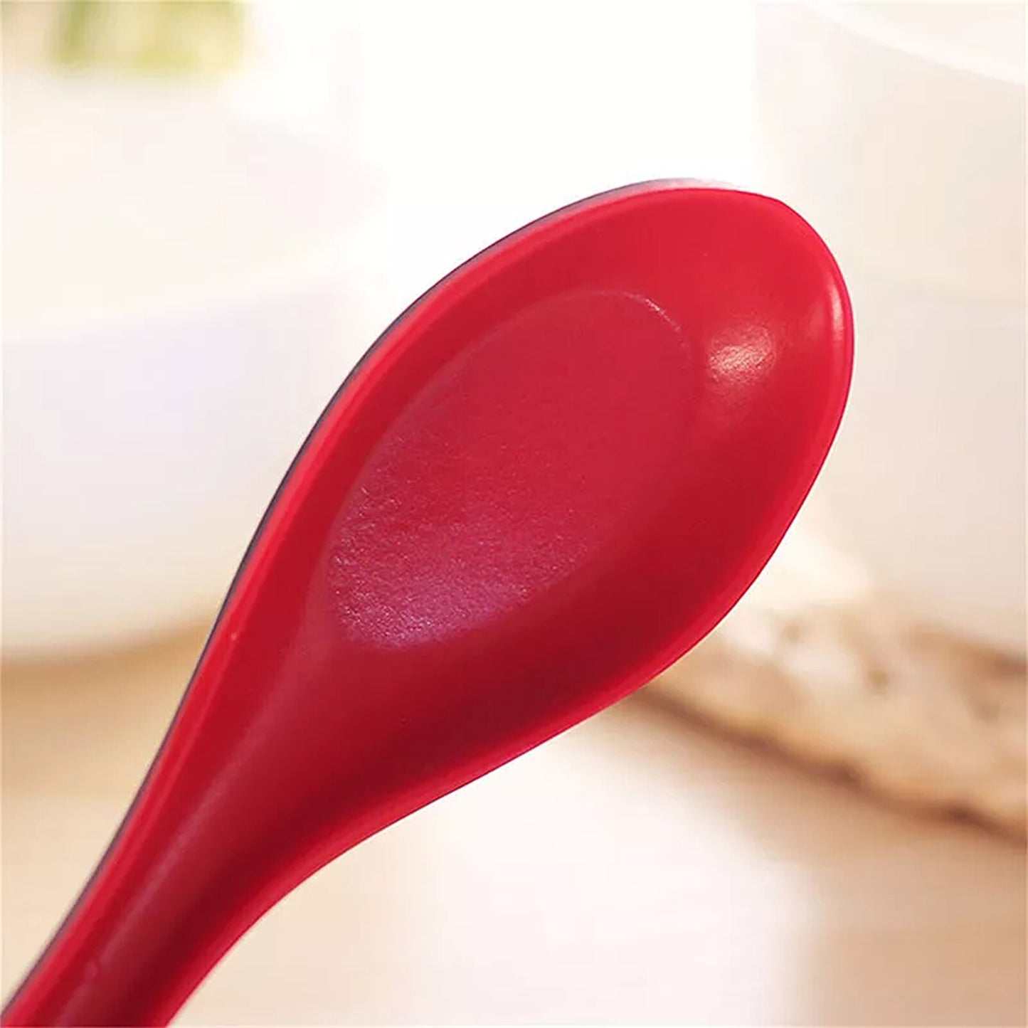10PCS Japanese Chinese Style Ramen Soup Spoons with Hook Handle