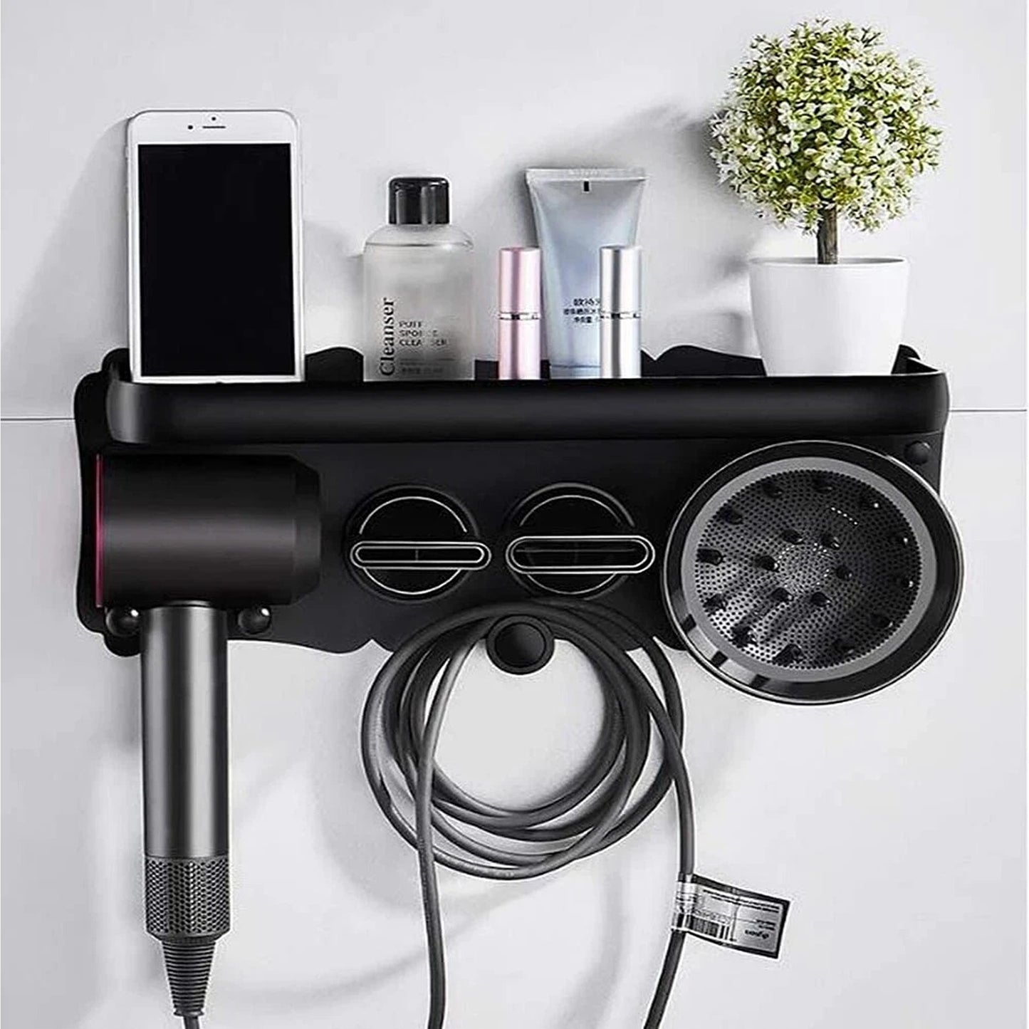 Magnetic Hair Dryer Holder Wall Mount for Dyson Air Vent