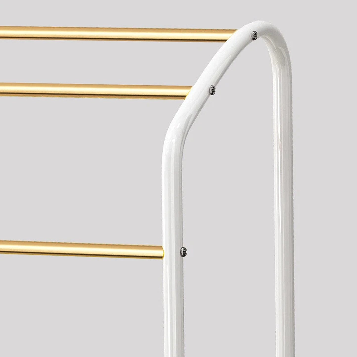 Metal Towel Rack Stand 3 Tier Free Standing Bathroom Shelf