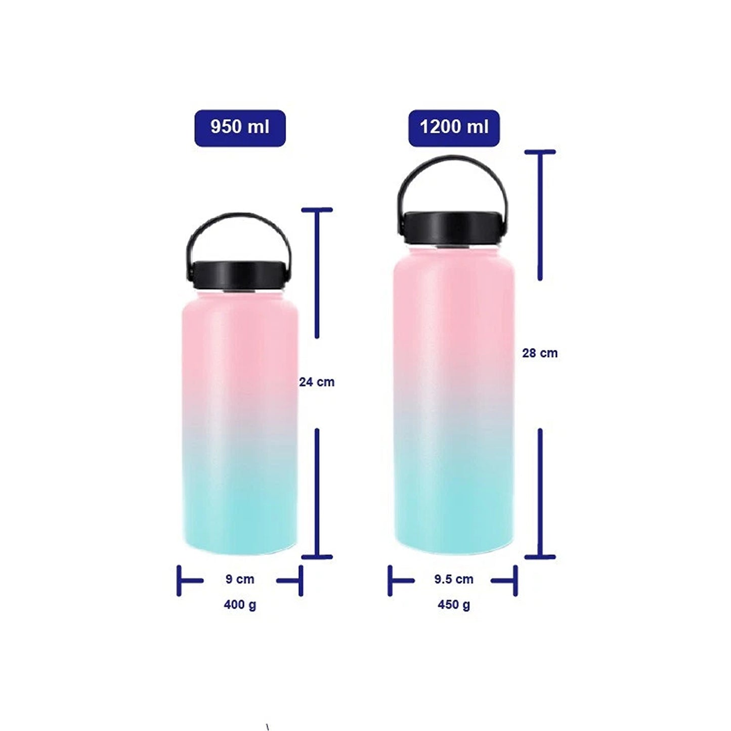 Stainless Steel Insulated Water Bottle with BPA Free Lid - Fantasy