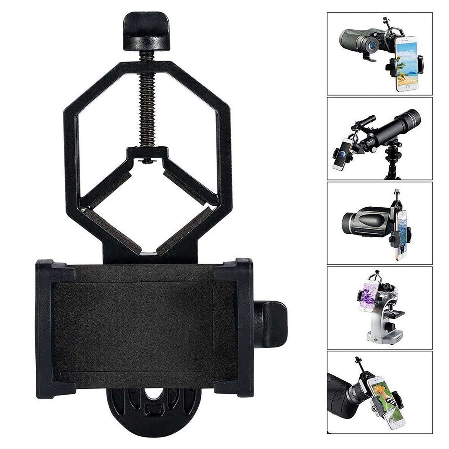 Spotting Scope Mount Universal Mobile Phone Holder