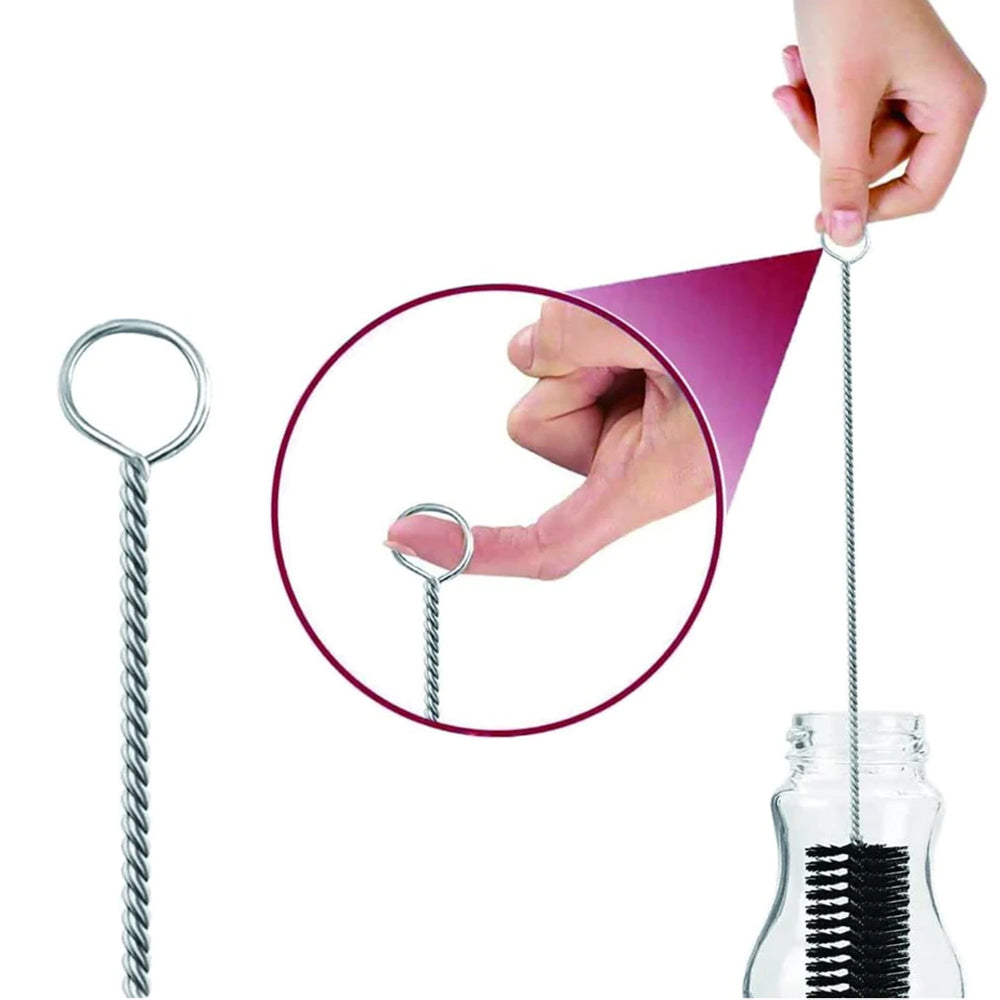 2 Set Nylon Straw Brush Cleaner