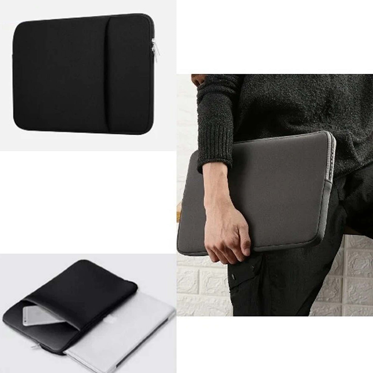 Pink Universal Laptop Sleeve for 11 13 14 and 15 Inch Devices