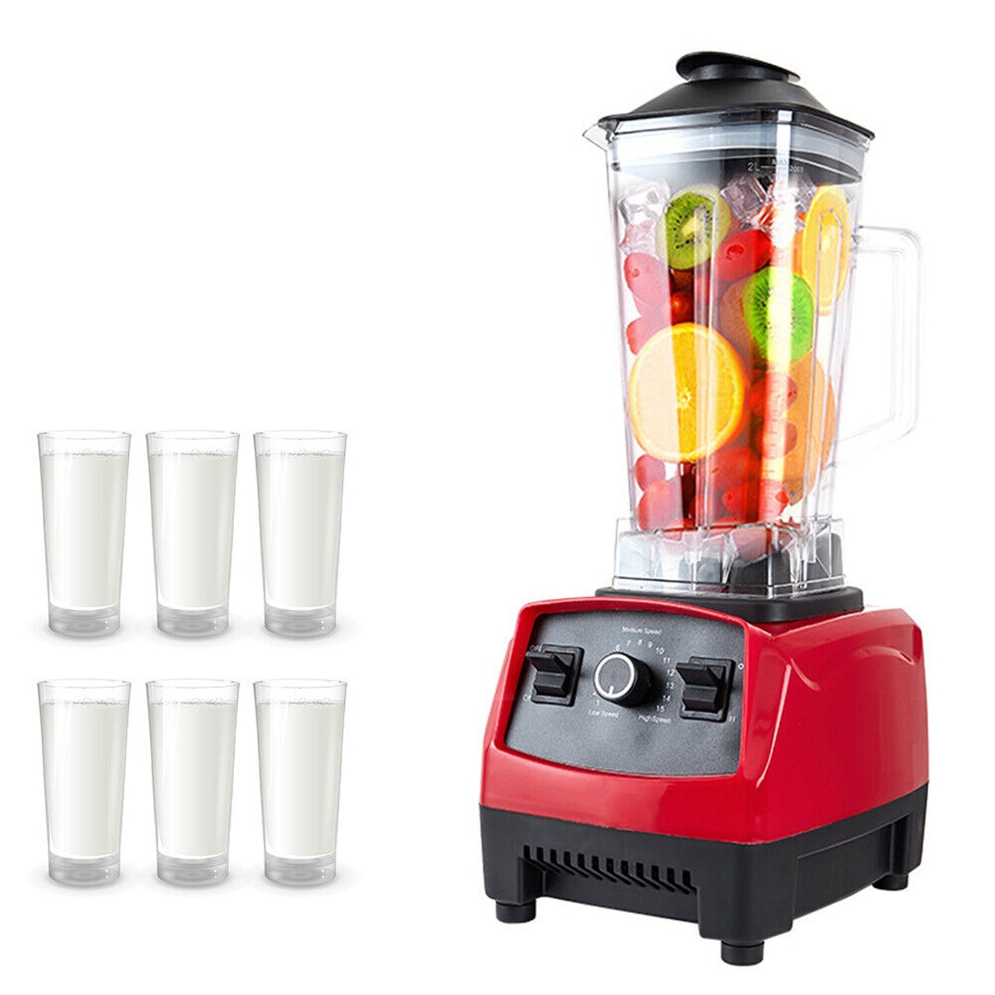 2L Commercial Smoothie Blender Mixer Juicer